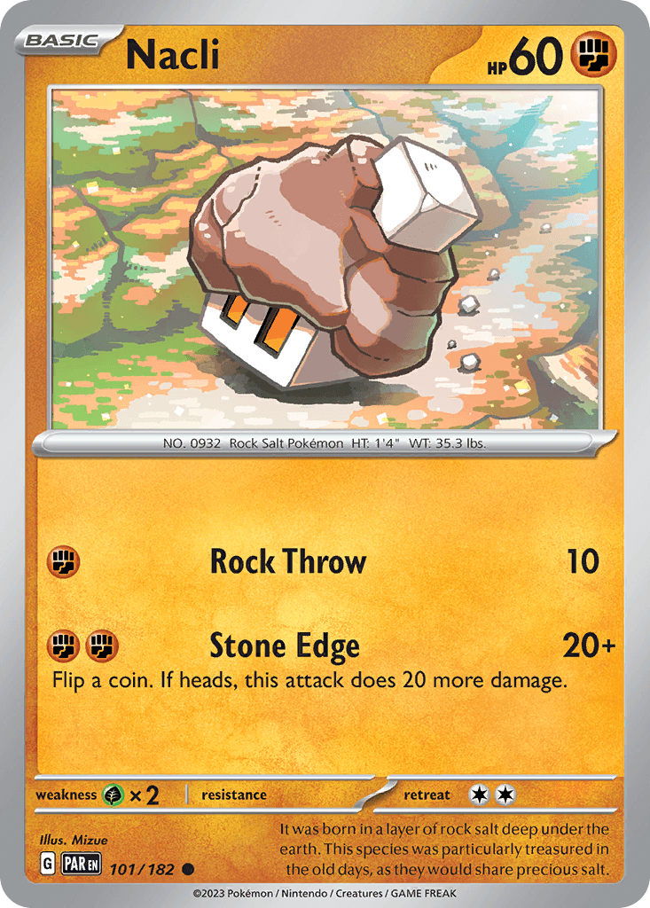 Nacli, kortbilde fra pokemontcg.io