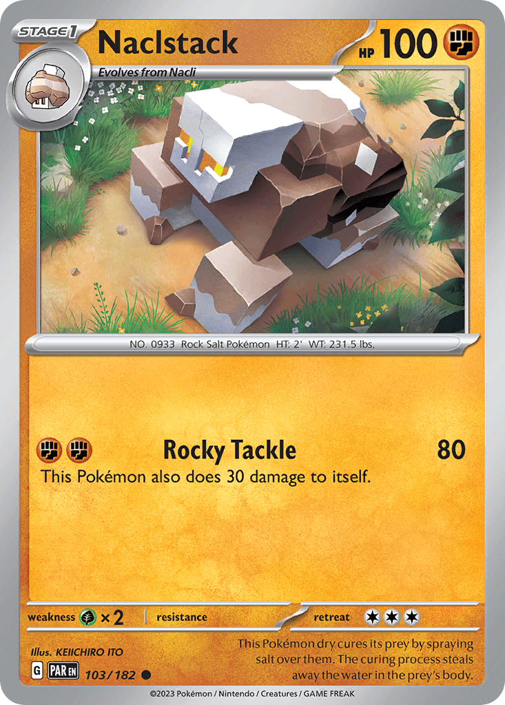 Naclstack, kortbilde fra pokemontcg.io