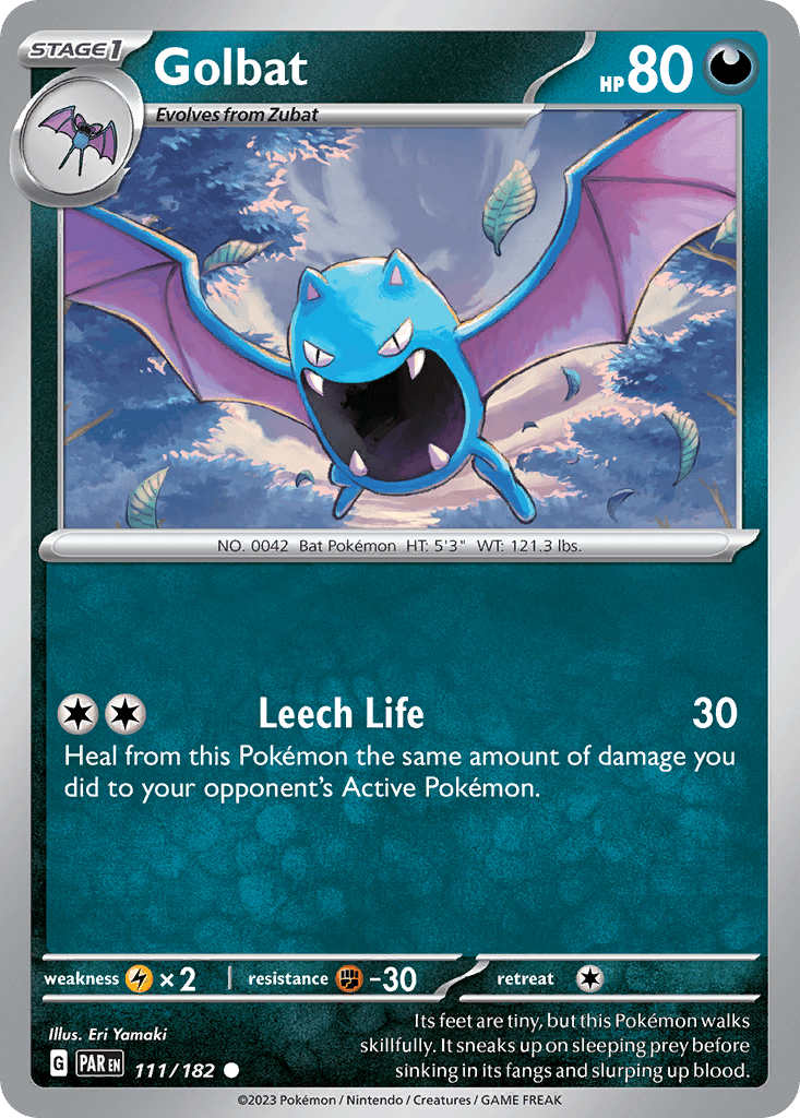 Golbat, kortbilde fra pokemontcg.io