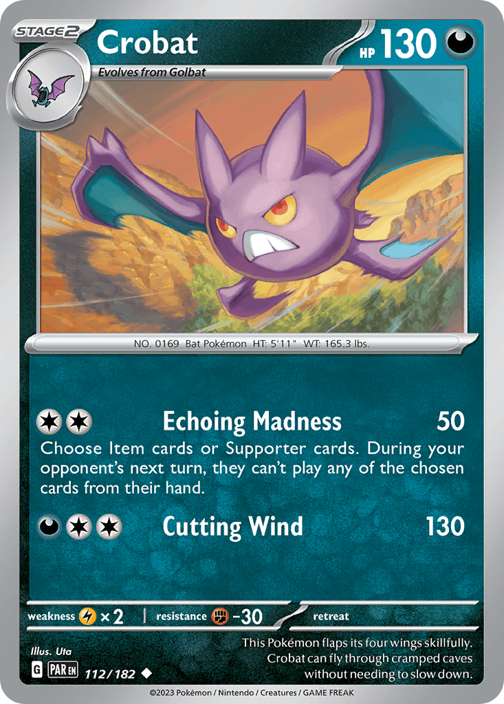Crobat, kortbilde fra pokemontcg.io