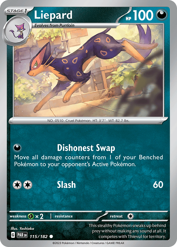 Liepard, kortbilde fra pokemontcg.io
