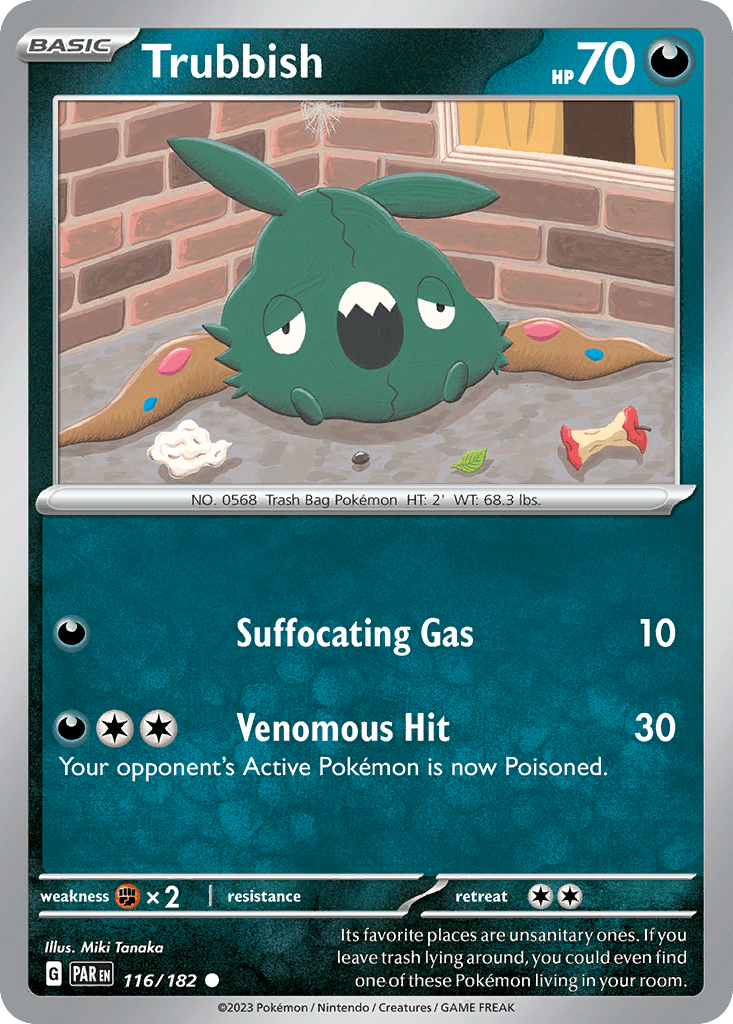 Trubbish, kortbilde fra pokemontcg.io