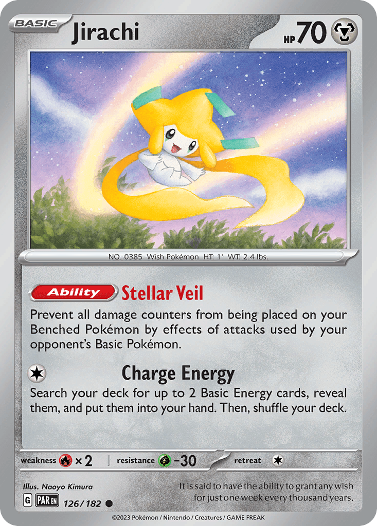 Jirachi, kortbilde fra pokemontcg.io