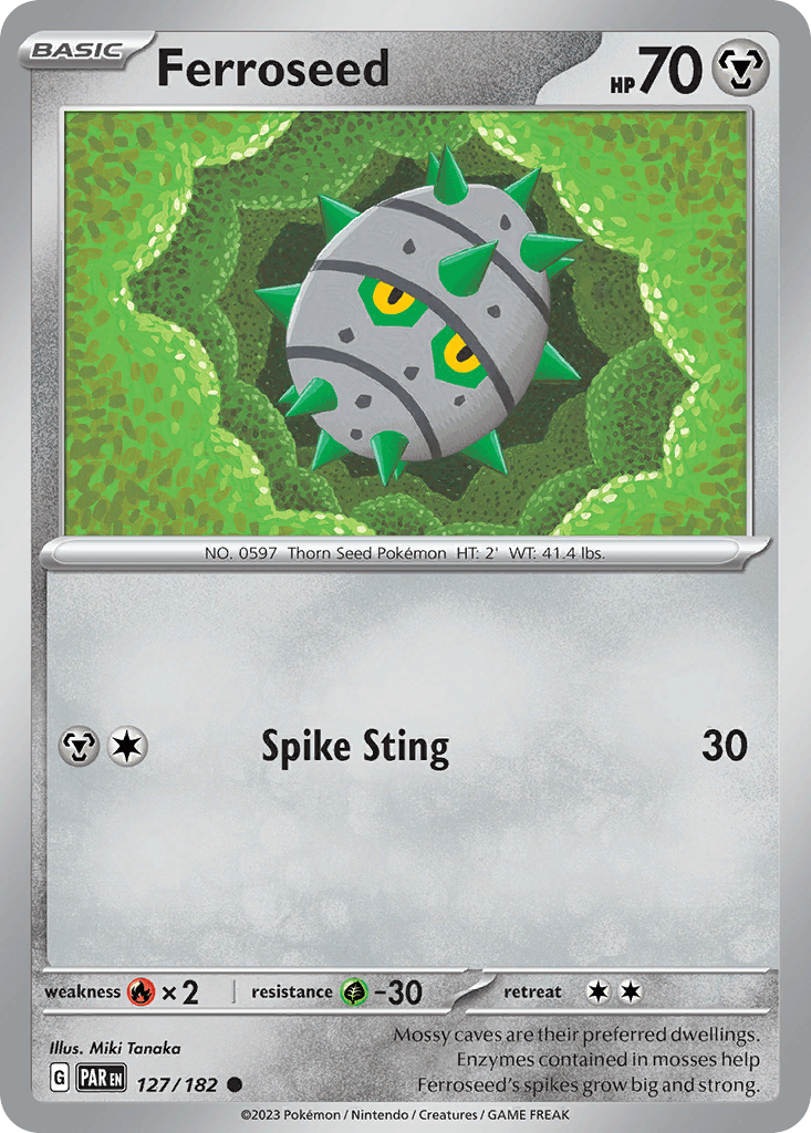 Ferroseed, kortbilde fra pokemontcg.io