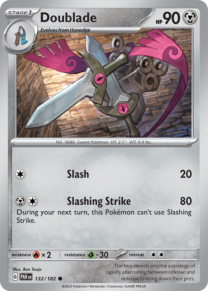 Doublade, kortbilde fra pokemontcg.io