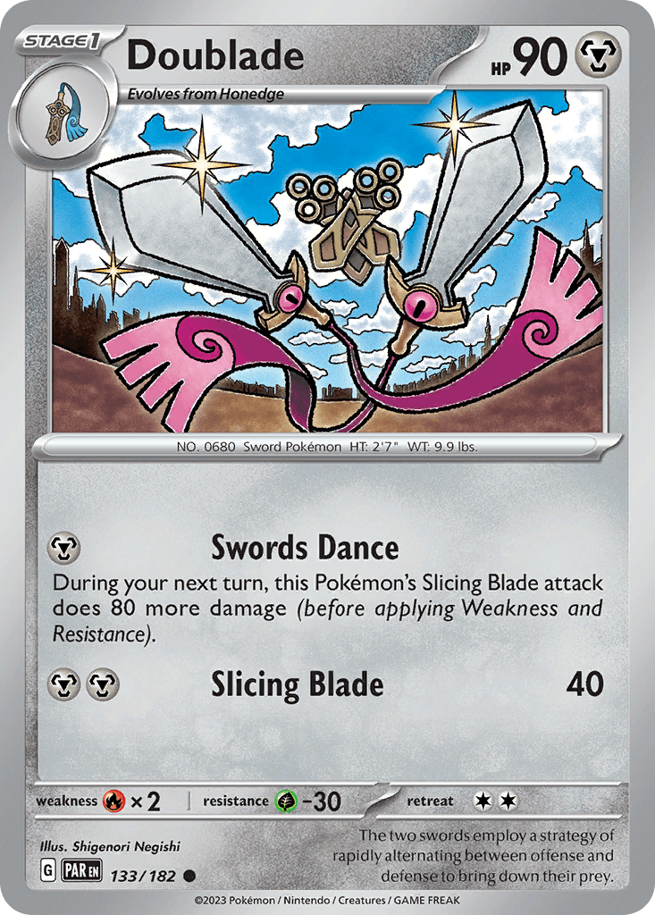 Doublade, kortbilde fra pokemontcg.io