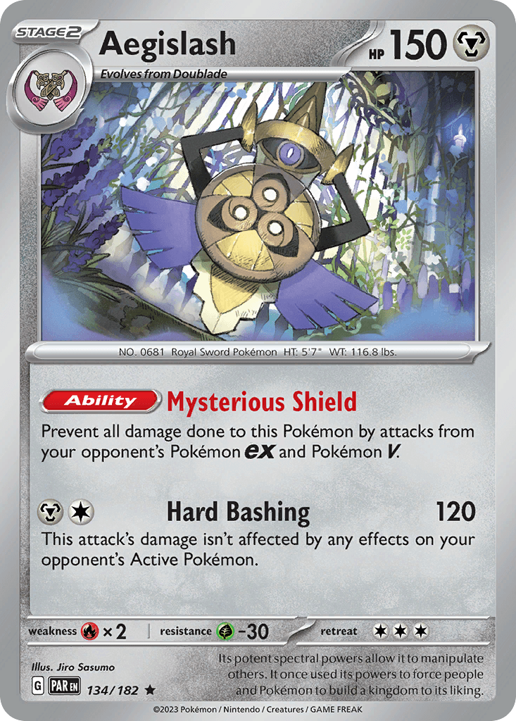 Aegislash, kortbilde fra pokemontcg.io
