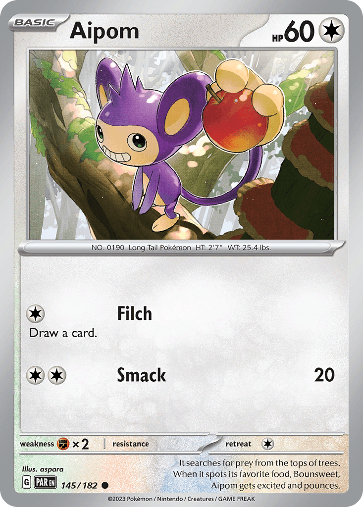 Aipom, kortbilde fra pokemontcg.io