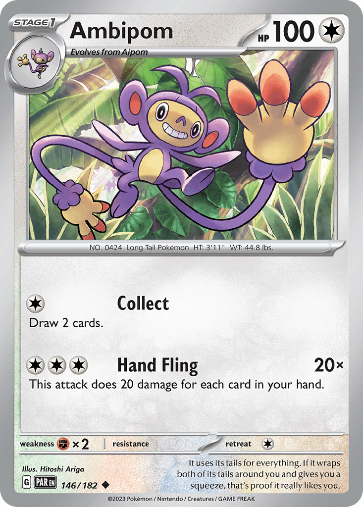 Ambipom, kortbilde fra pokemontcg.io