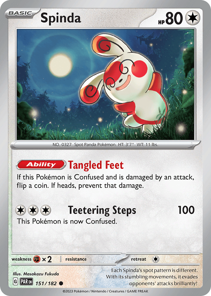 Spinda, kortbilde fra pokemontcg.io