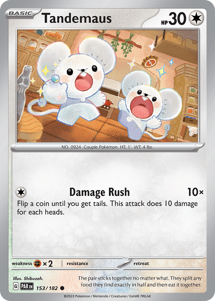 Tandemaus, kortbilde fra pokemontcg.io