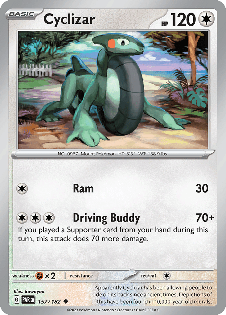 Cyclizar, kortbilde fra pokemontcg.io