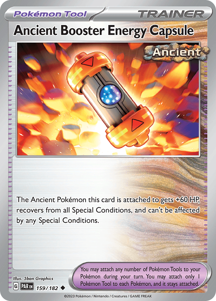 Ancient Booster Energy Capsule, kortbilde fra pokemontcg.io