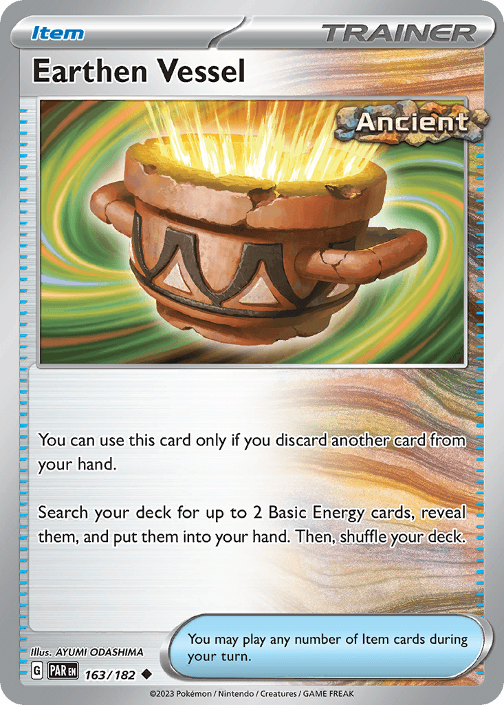 Earthen Vessel, kortbilde fra pokemontcg.io