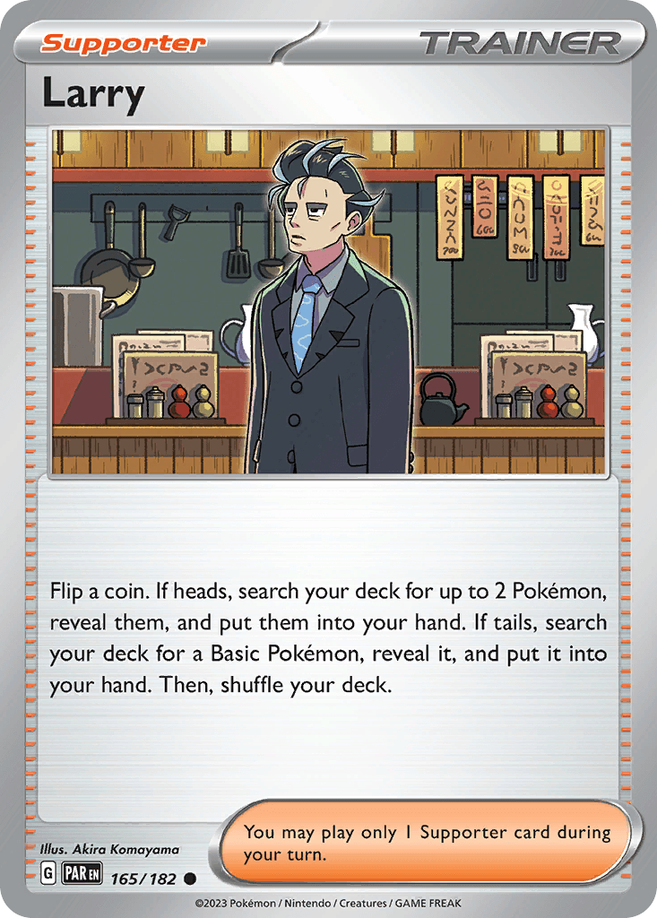 Larry, kortbilde fra pokemontcg.io