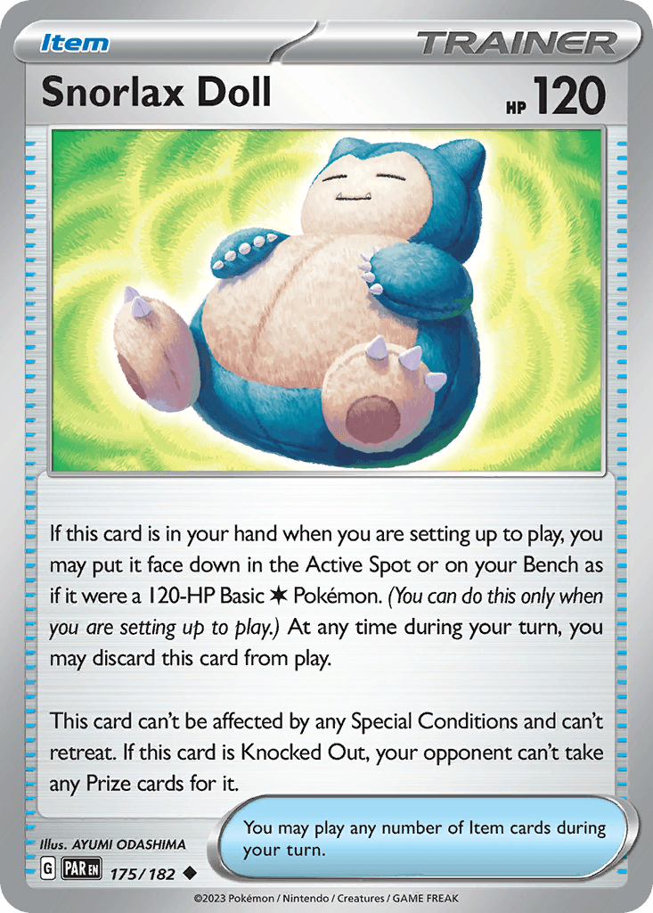 Snorlax Doll, kortbilde fra pokemontcg.io