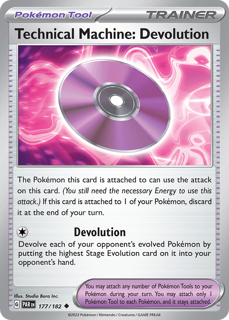 Technical Machine: Devolution, kortbilde fra pokemontcg.io