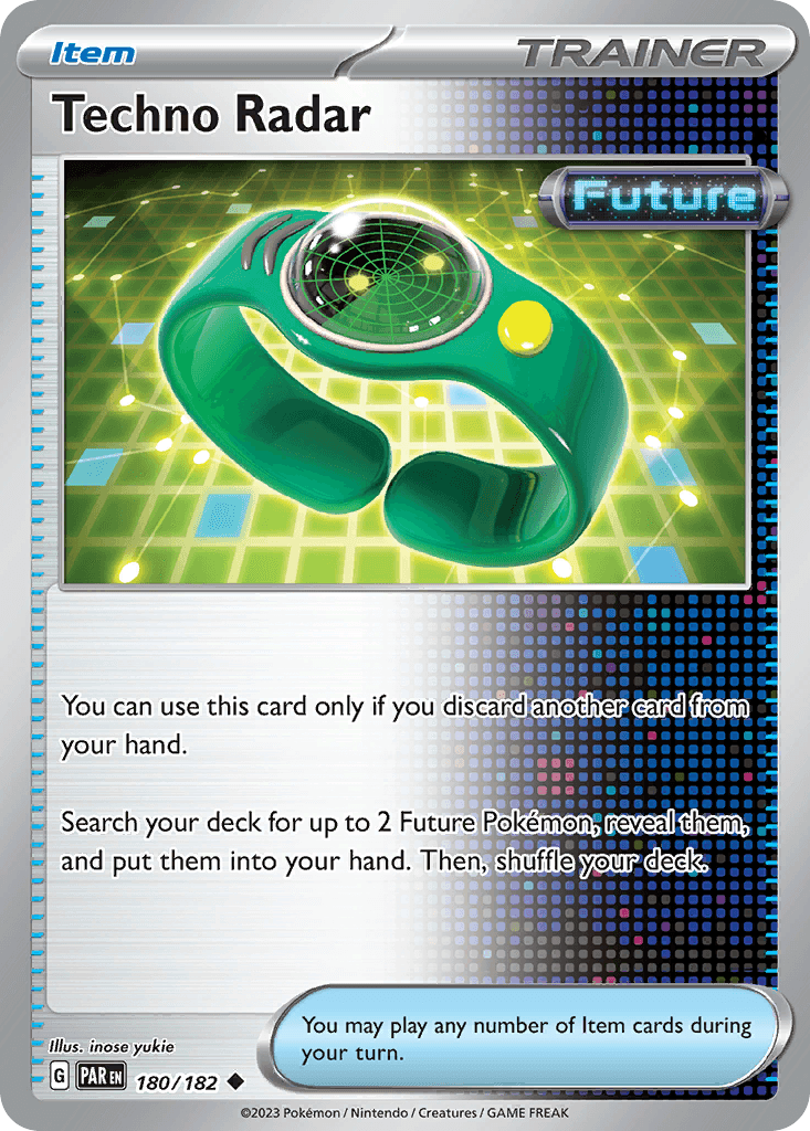 Techno Radar, kortbilde fra pokemontcg.io