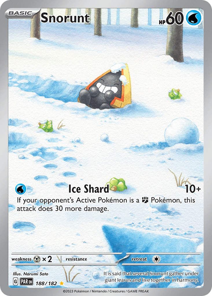 Snorunt, kortbilde fra pokemontcg.io