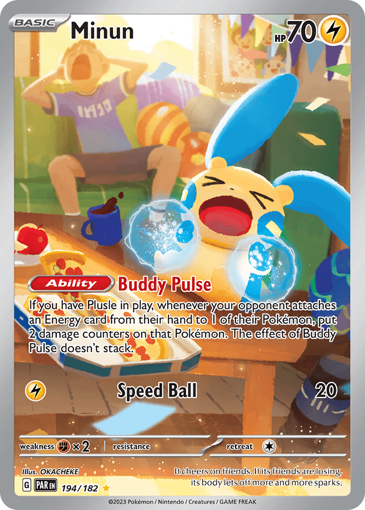 Minun, kortbilde fra pokemontcg.io
