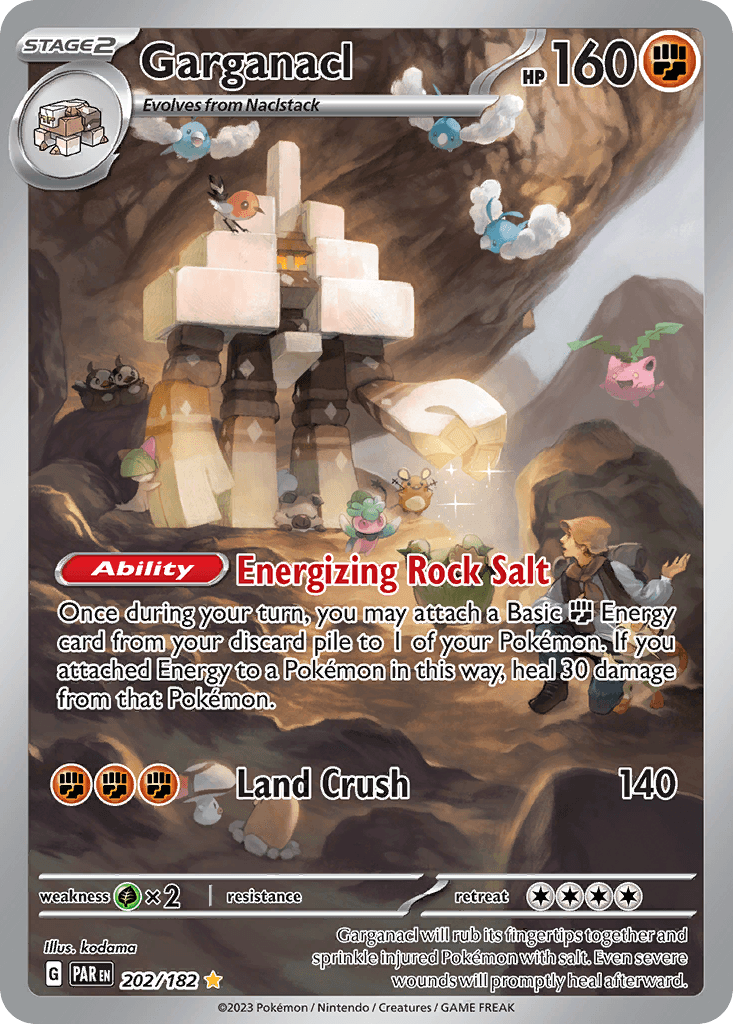 Garganacl, kortbilde fra pokemontcg.io