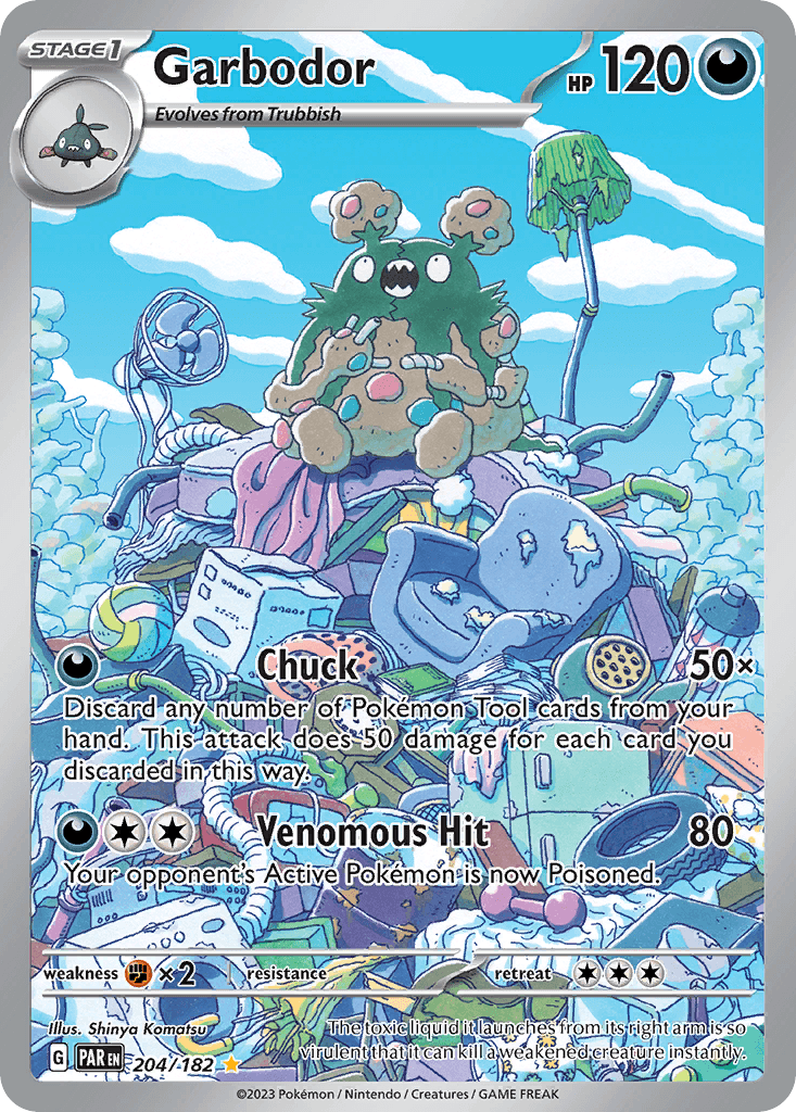 Garbodor, kortbilde fra pokemontcg.io