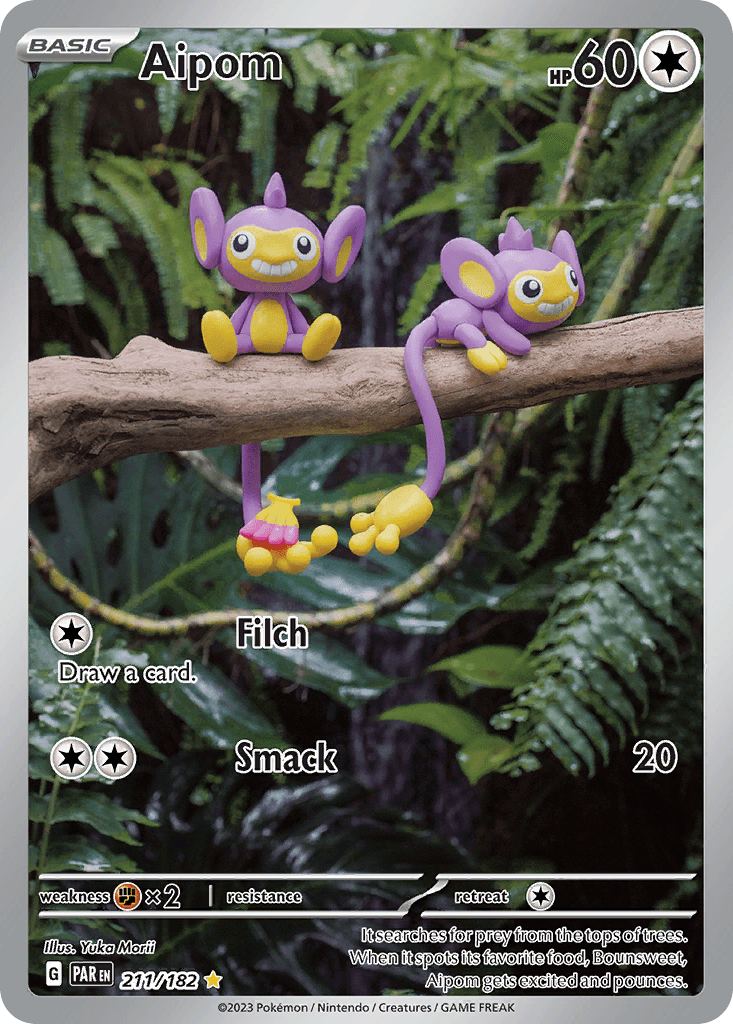 Aipom, kortbilde fra pokemontcg.io