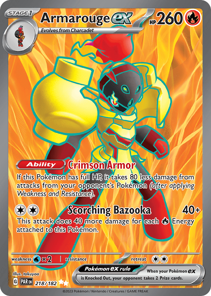 Armarouge ex, kortbilde fra pokemontcg.io