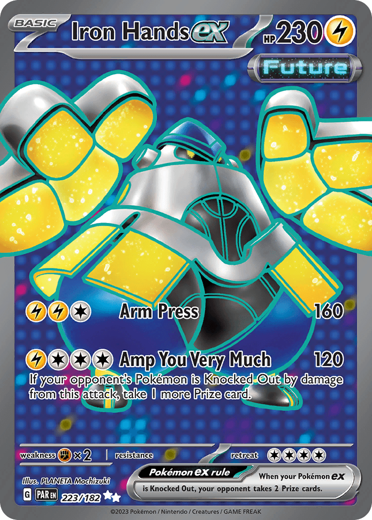 Iron Hands ex, kortbilde fra pokemontcg.io