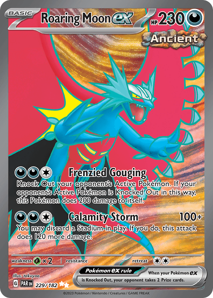 Roaring Moon ex, kortbilde fra pokemontcg.io