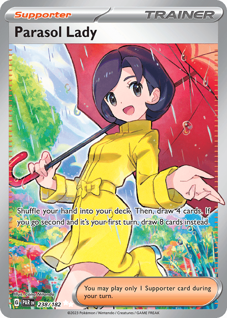 Parasol Lady, kortbilde fra pokemontcg.io