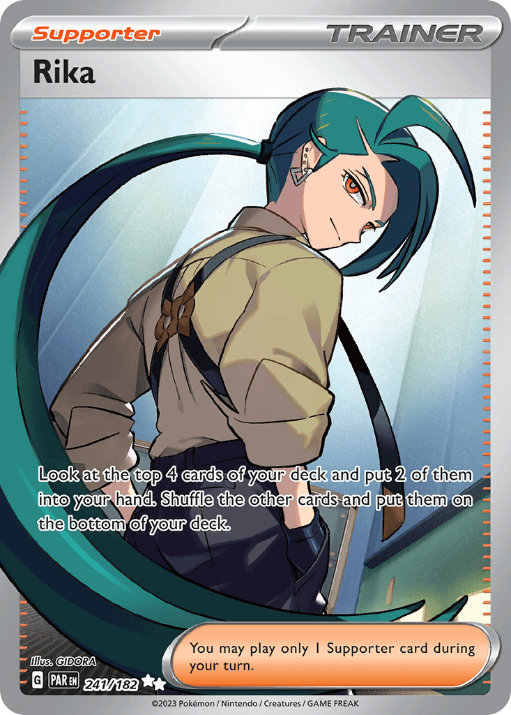 Rika, kortbilde fra pokemontcg.io