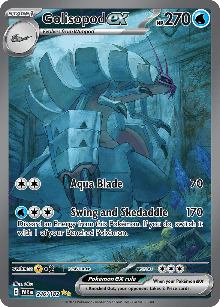 Golisopod ex, kortbilde fra pokemontcg.io