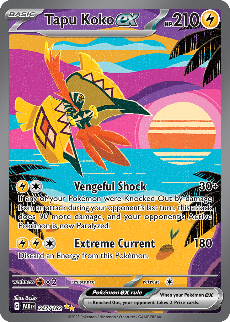 Tapu Koko ex, kortbilde fra pokemontcg.io