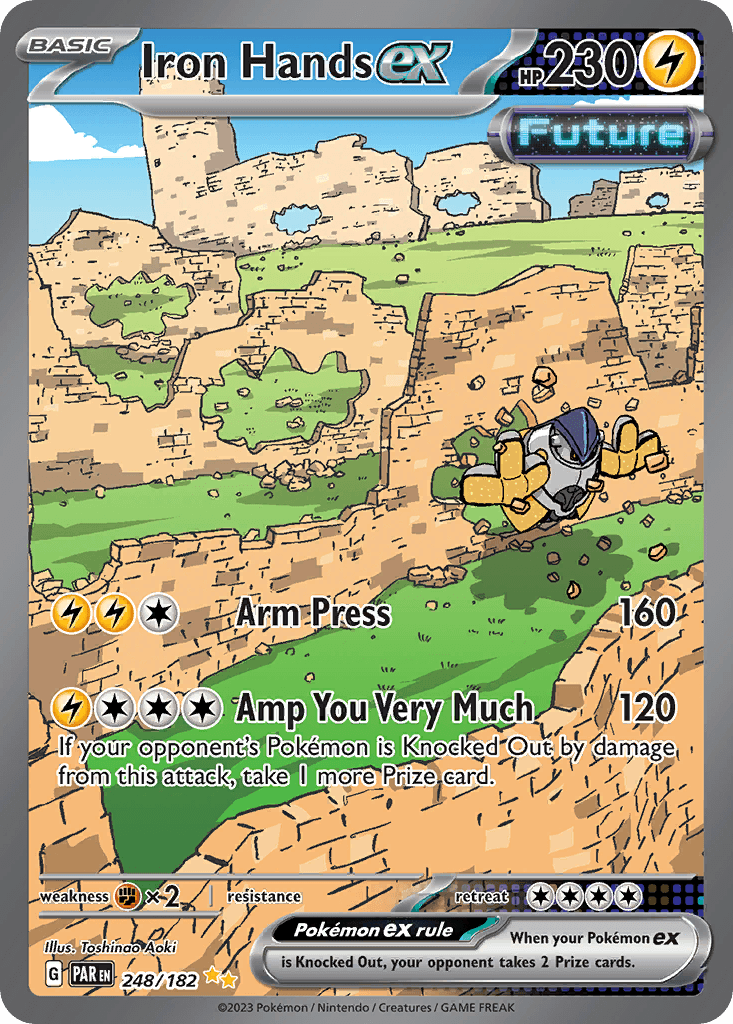 Iron Hands ex, kortbilde fra pokemontcg.io
