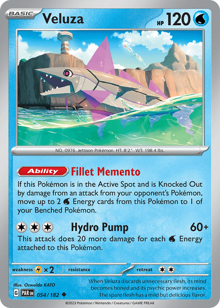 Veluza, kortbilde fra pokemontcg.io