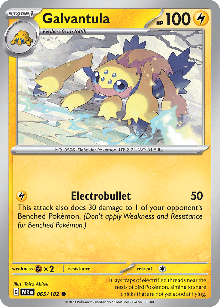 Galvantula, kortbilde fra pokemontcg.io
