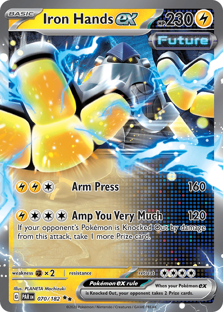 Iron Hands ex, kortbilde fra pokemontcg.io