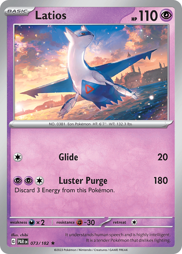 Latios, kortbilde fra pokemontcg.io