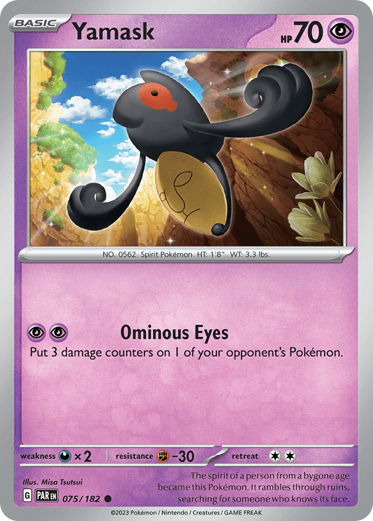 Yamask, kortbilde fra pokemontcg.io
