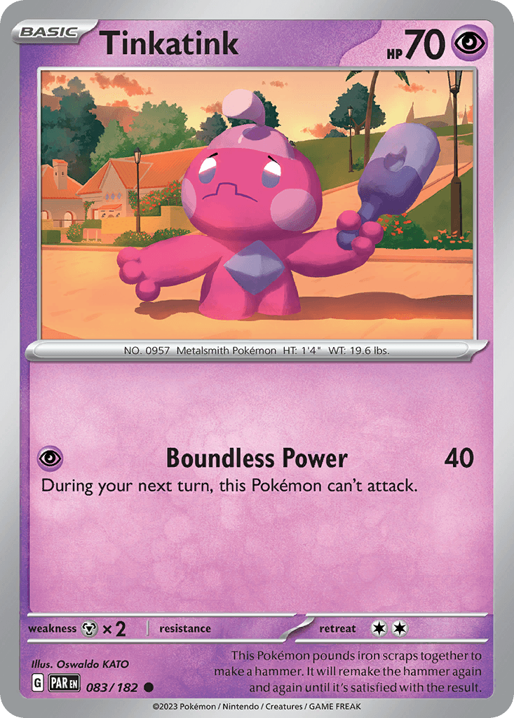 Tinkatink, kortbilde fra pokemontcg.io