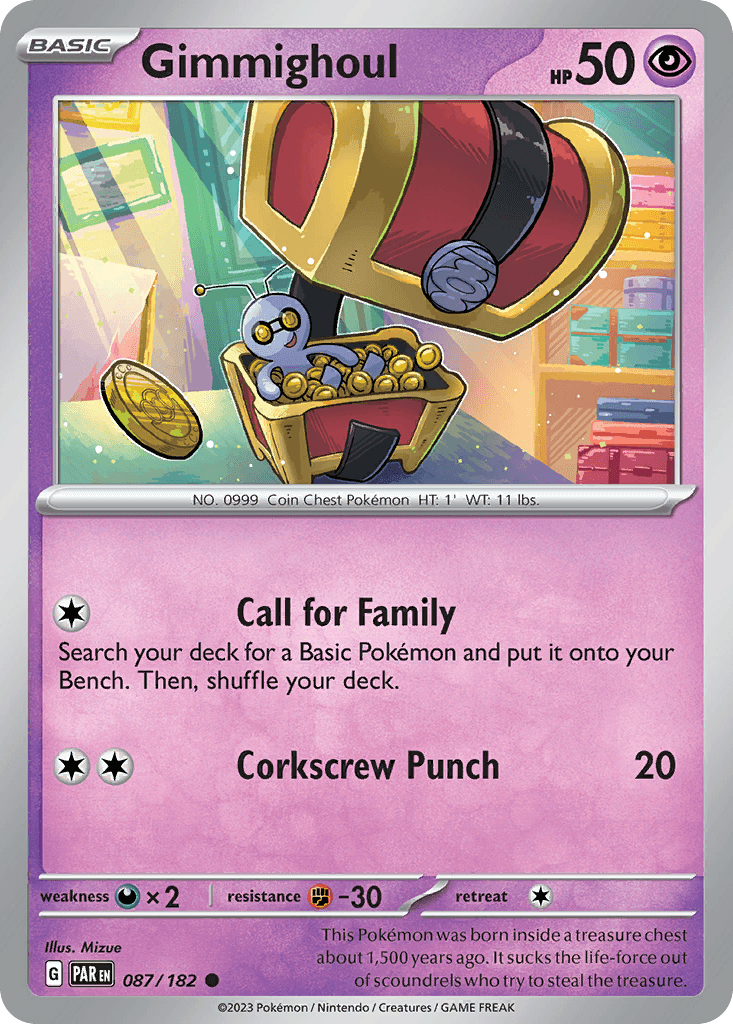 Gimmighoul, kortbilde fra pokemontcg.io