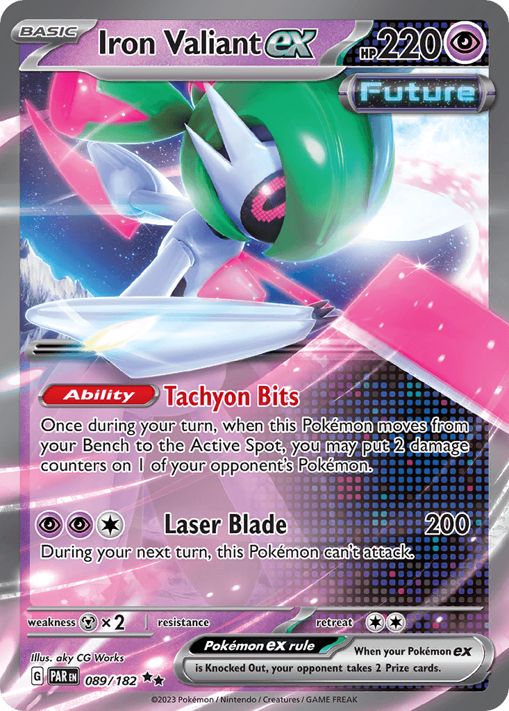 Iron Valiant ex, kortbilde fra pokemontcg.io