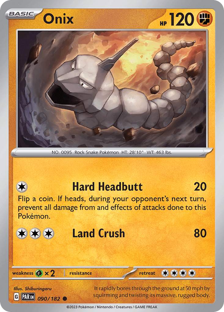 Onix, kortbilde fra pokemontcg.io