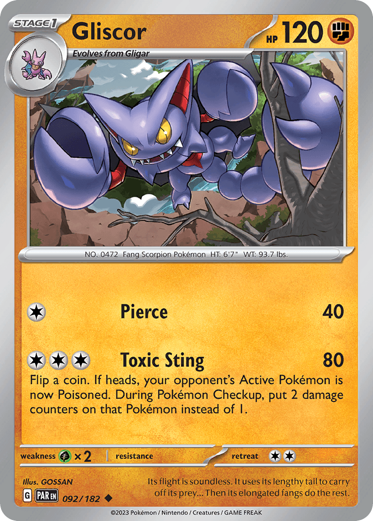 Gliscor, kortbilde fra pokemontcg.io
