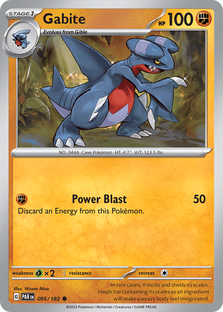 Gabite, kortbilde fra pokemontcg.io