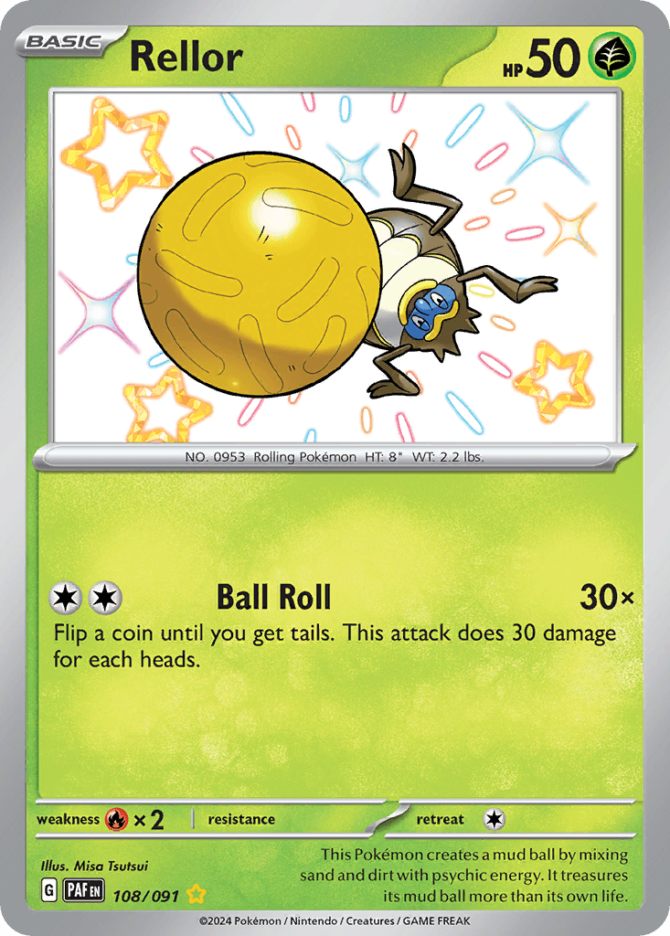 Rellor, kortbilde fra pokemontcg.io