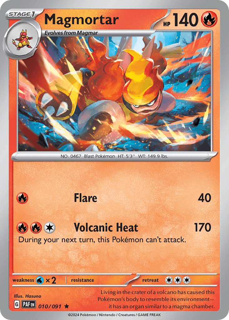 Magmortar, kortbilde fra pokemontcg.io
