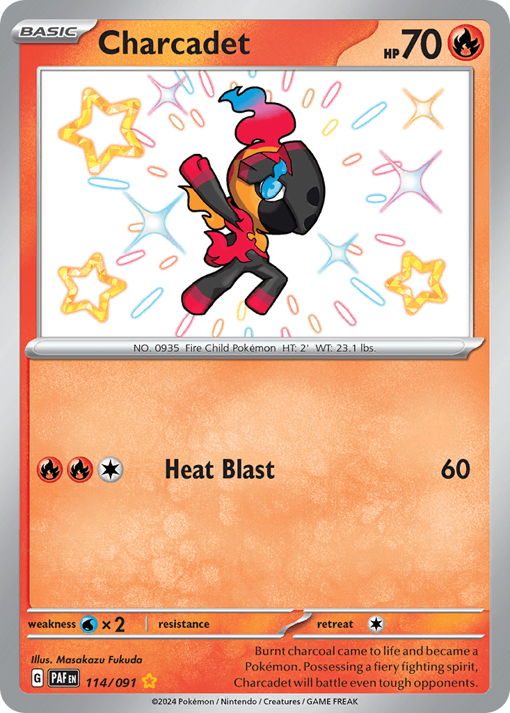 Charcadet, kortbilde fra pokemontcg.io