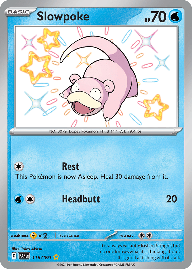 Slowpoke, kortbilde fra pokemontcg.io